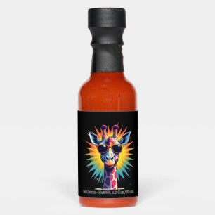 Giraffe Vintage Sunglasses Funny African Animal Lo Hot Sauces