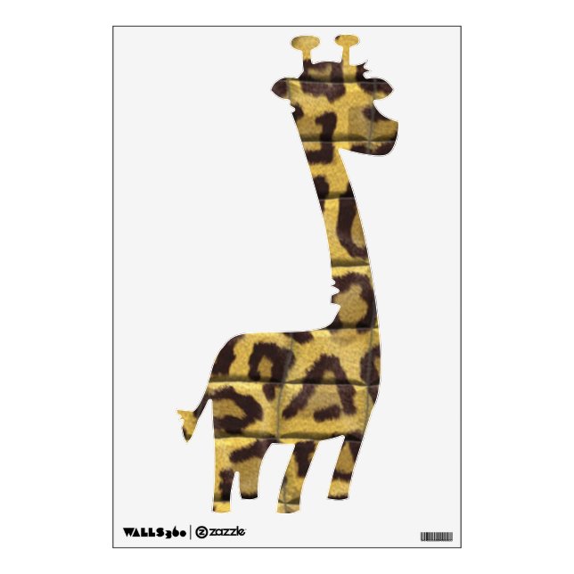 Giraffe wall decal (Front)