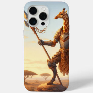 Giraffe warrior iPhone 15 pro max case