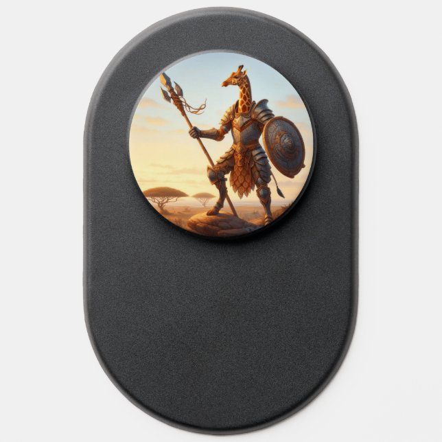 Giraffe warrior PopSocket (Popsocket)