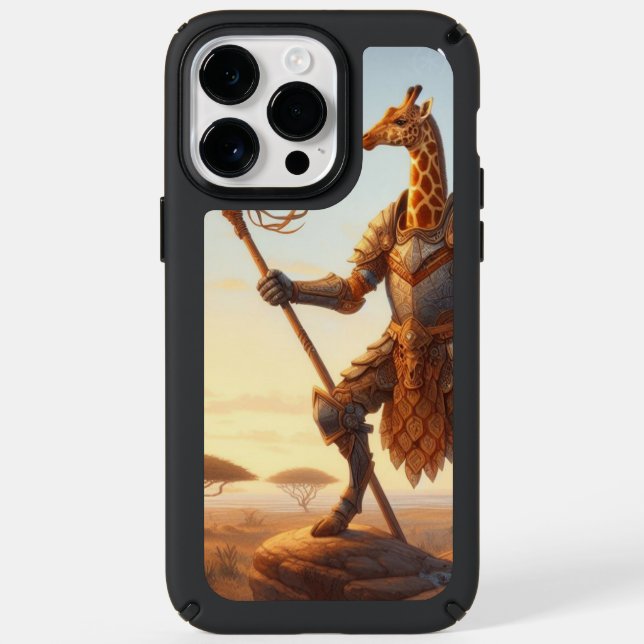 Giraffe warrior speck iPhone case (Front)