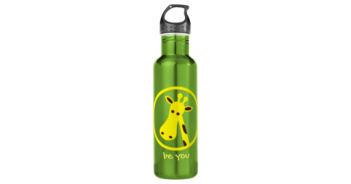 Giraffe Water Bottle Zazzle