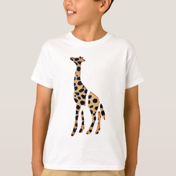Giraffe Wild Mash Up T-shirt by OblivionHead at Zazzle