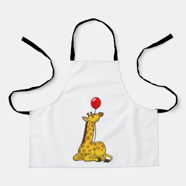 Giraffe with Balloon Apron (Front)