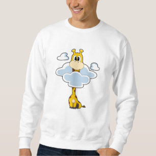 Giraffe with Clouds Sweatshirt
