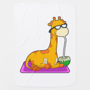 Giraffe with Coconut Baby Blanket