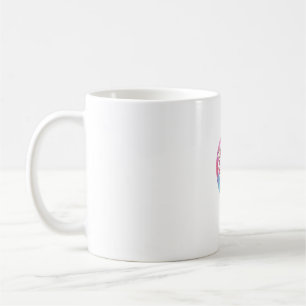 Giraffe With Hearts Adorable Colorful Love  Coffee Mug