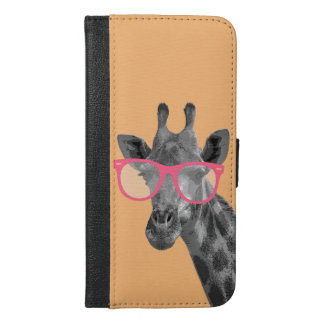 Giraffe with Pink Glasses Cute Funny Phone Case