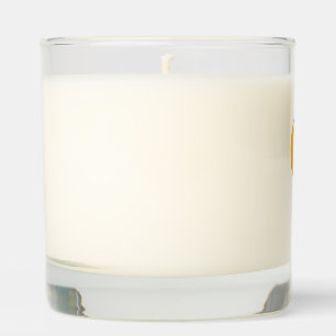 Giraffe With Popcorn Cartoon Animal Humor Scented Candle