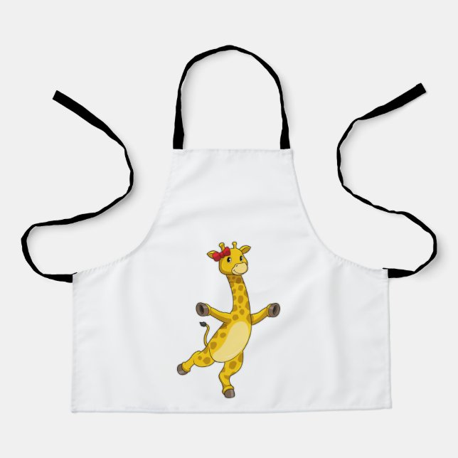 Giraffe with Ribbon Apron (Front)