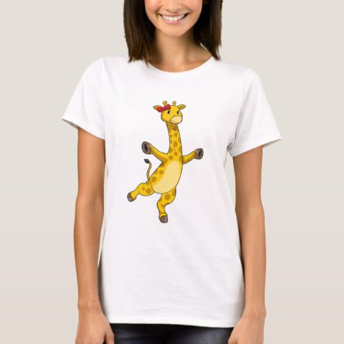 Giraffe with Ribbon T_Shirt