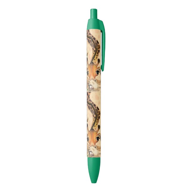 Giraffe with Rose Pen Gentleman Fun (Bottom (Vertical))