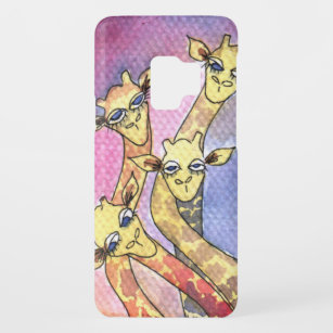 Giraffe Wtercolor Funny Animal Case-Mate Samsung Galaxy S9 Case