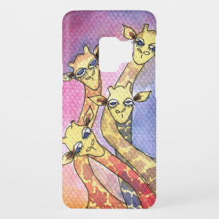 Giraffe Wtercolor Funny Animal Case-Mate Samsung Galaxy S9 Case