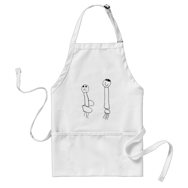 Giraffes Adult Apron (Front)