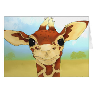 Giraffes are weird cards