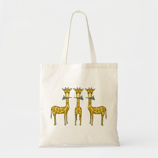 Giraffe's Budget Tote Bag (Front)