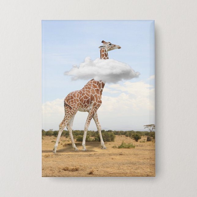 giraffes  button (Front)