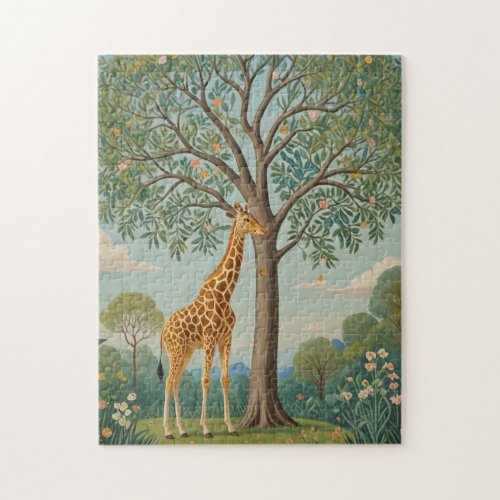 Giraffes Canopy Jigsaw Puzzle