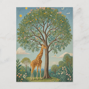Giraffe's Canopy Postcard