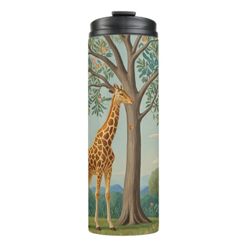 Giraffes Canopy Thermal Tumbler