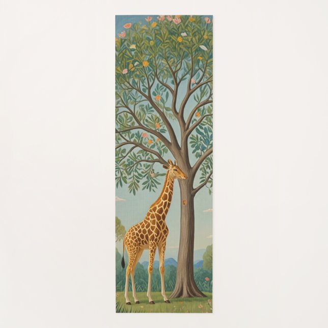 Giraffe's Canopy Yoga Mat (Front)