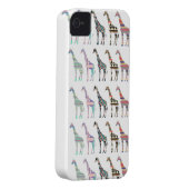 Giraffes Case-Mate iPhone Case (Back/Right)