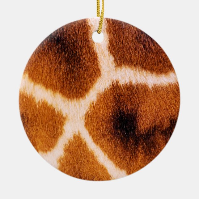 GIRAFFES CERAMIC ORNAMENT (Front)