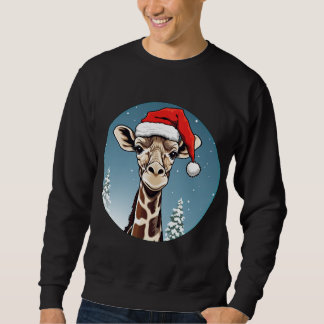Giraffes Christmas Sweatshirt