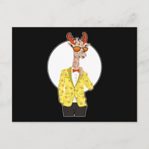 Giraffes Cute Safari Cool Animal Design Gift Postcard