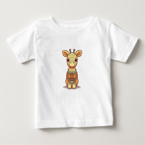 Giraffes Delight Kawaii_Style  Baby T_Shirt