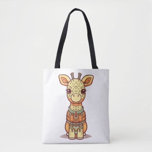 Giraffes Delight Kawaii_Style  Tote Bag