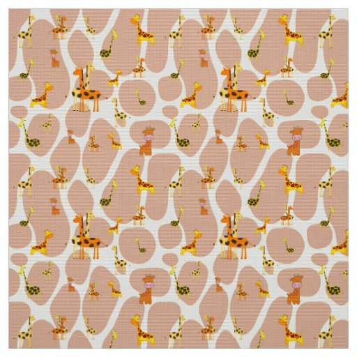 Giraffes Fabric