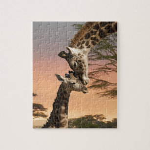 Giraffe Jigsaw 21pc Wooden Puzzle 