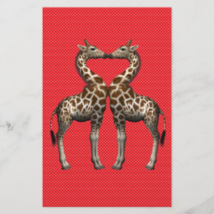Giraffes In Love