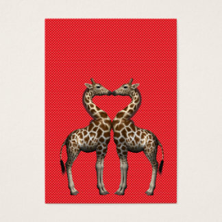 Giraffes In Love