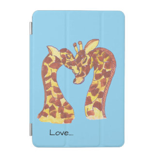 Giraffes in Love iPad Mini Cover