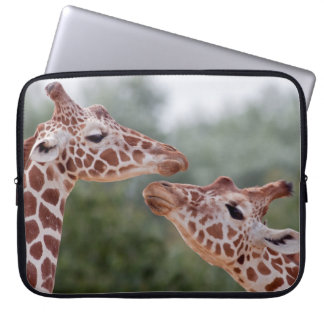 Giraffes in Love Laptop Sleeve