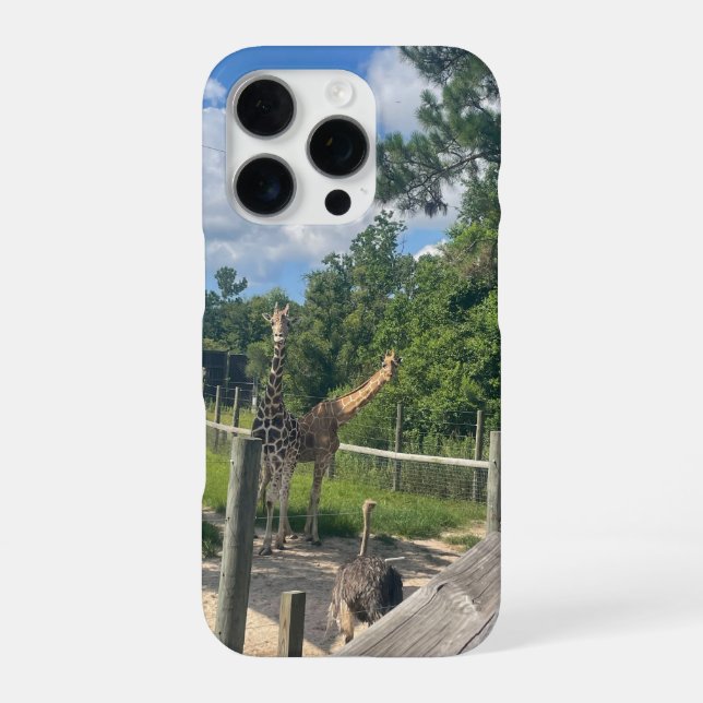 Giraffes  iphone case (Back)