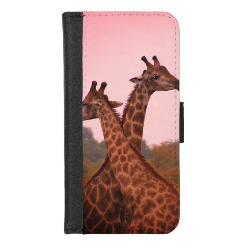 Giraffes iPhone 87 Wallet Case