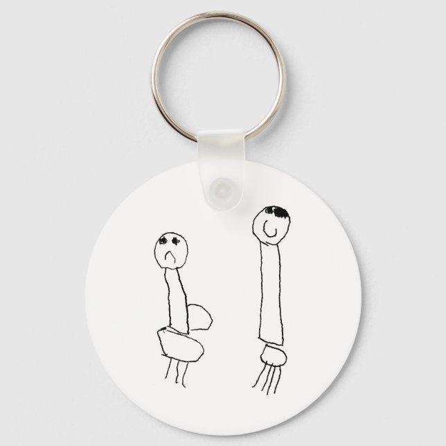 Giraffes Keychain (Front)