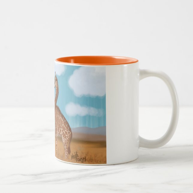 Giraffes Love Mugs (Right)