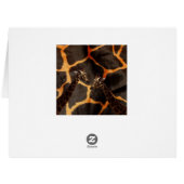 Giraffes On Giraffe Background, (Back Horizontal)