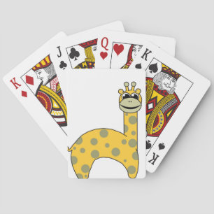 Giraffes Poker Cards