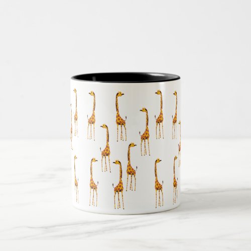Giraffes Two_Tone Coffee Mug