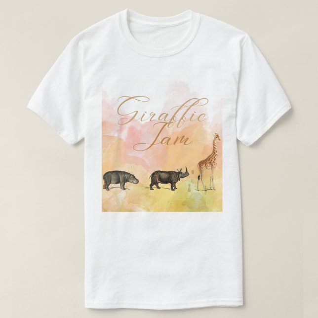 Giraffic Jam Shirt (Design Front)