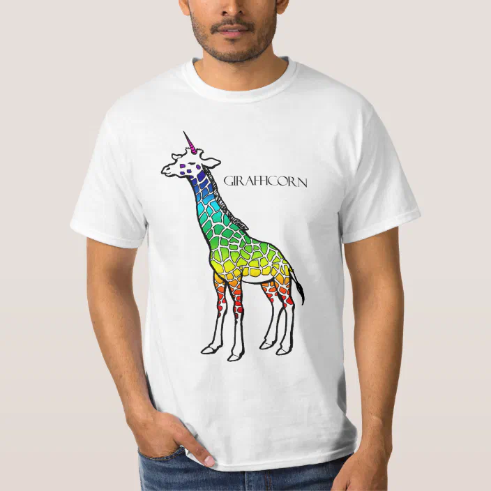 Giraffe Safari Animal Classic Adult Tee T-Shirt