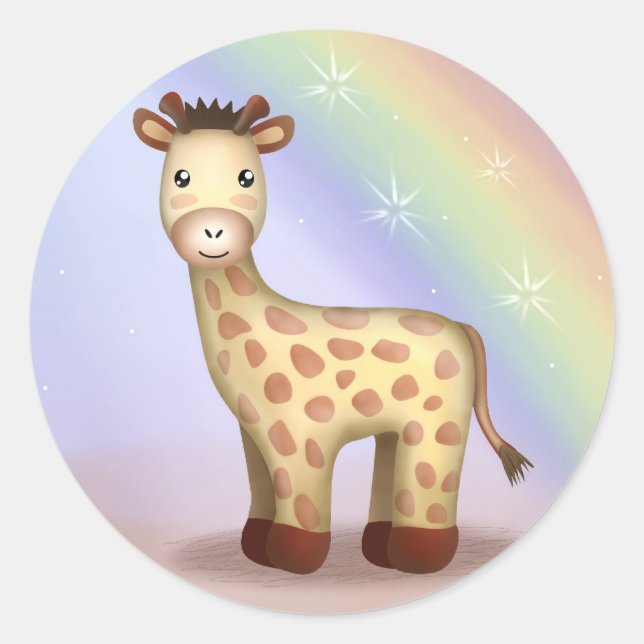 Giraldo the Giraffe - Stickers (Front)