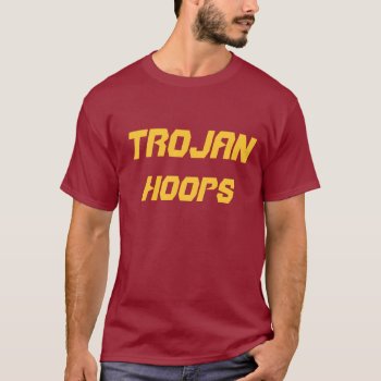 Girard  Ks High School Trojan T-shirt by Trojanwear at Zazzle