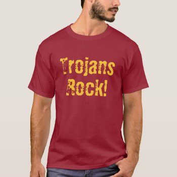 Girard  Ks High School Trojans T-shirt by Trojanwear at Zazzle
